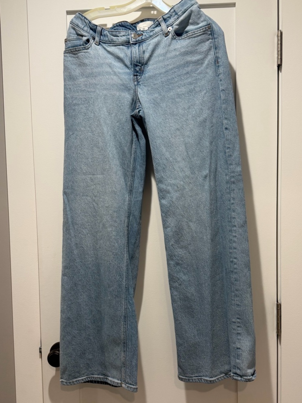 H&M Maternity stretch sides (not full panel) relaxed fit denim.